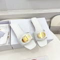 DIOR CD FOREVER HEELED 1.5CM WHITE